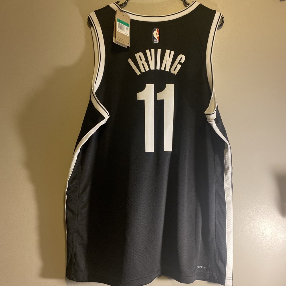 NWT Nike Kyrie Irving Brooklyn Nets Icon Swingman Jersey Size XLarge New